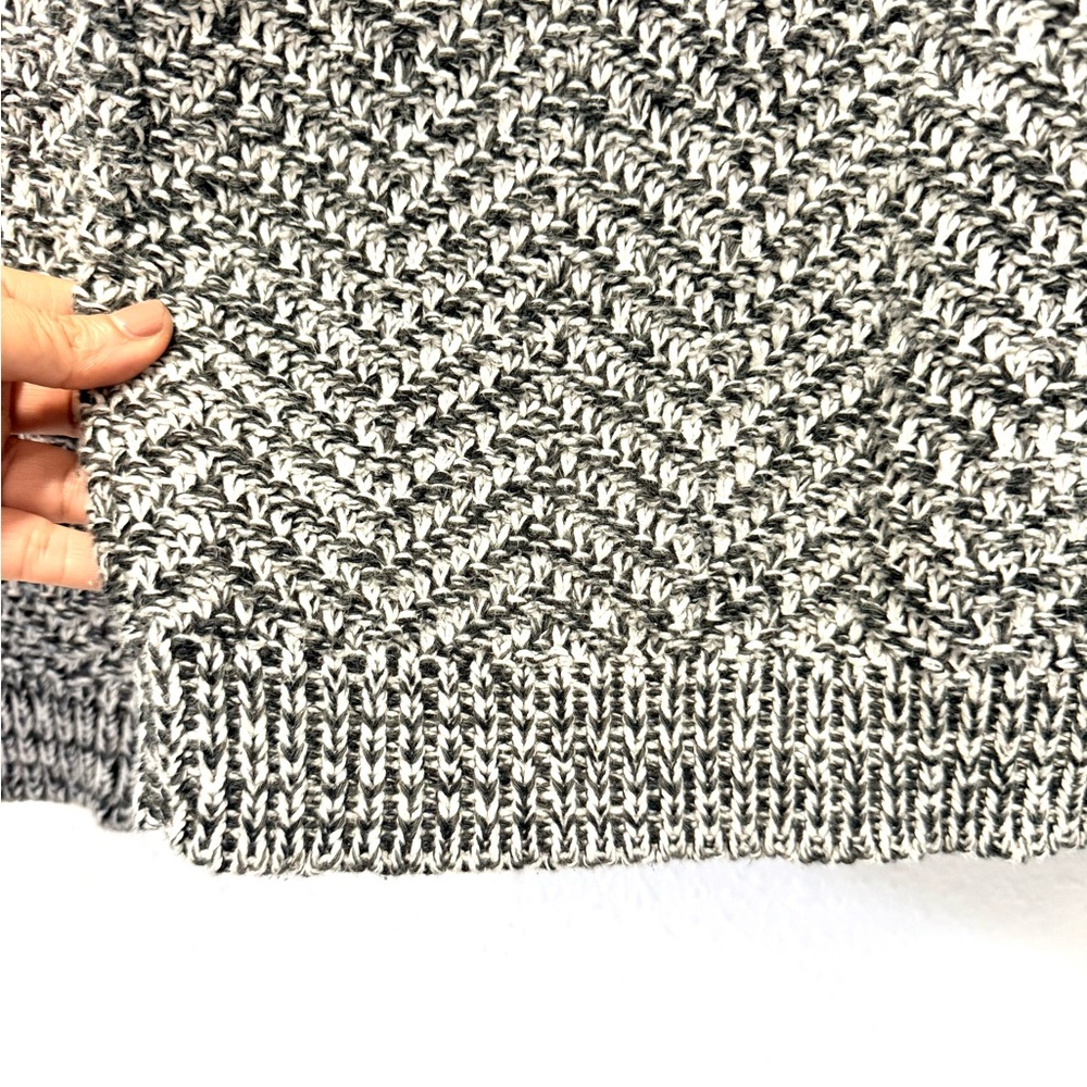 Lands' End Men's marled knit Crewneck Sweater S - Picture 7 of 7